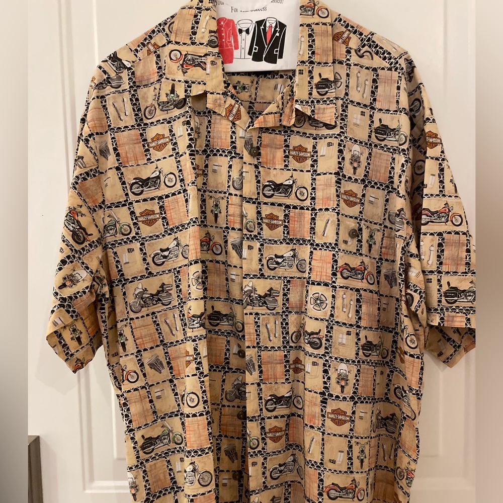 Harley Davidson Button down men’s shirt